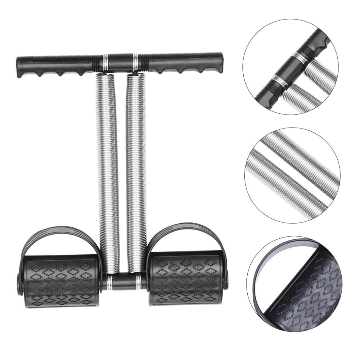 Tensor de Pedal de pie Equipo de Fitness para Gimnasio en casa Gimnasia Primavera fortalecimiento Interior Tensor de Pedal de Ejercicio Deportivo Pedal para Tirar de la Azul