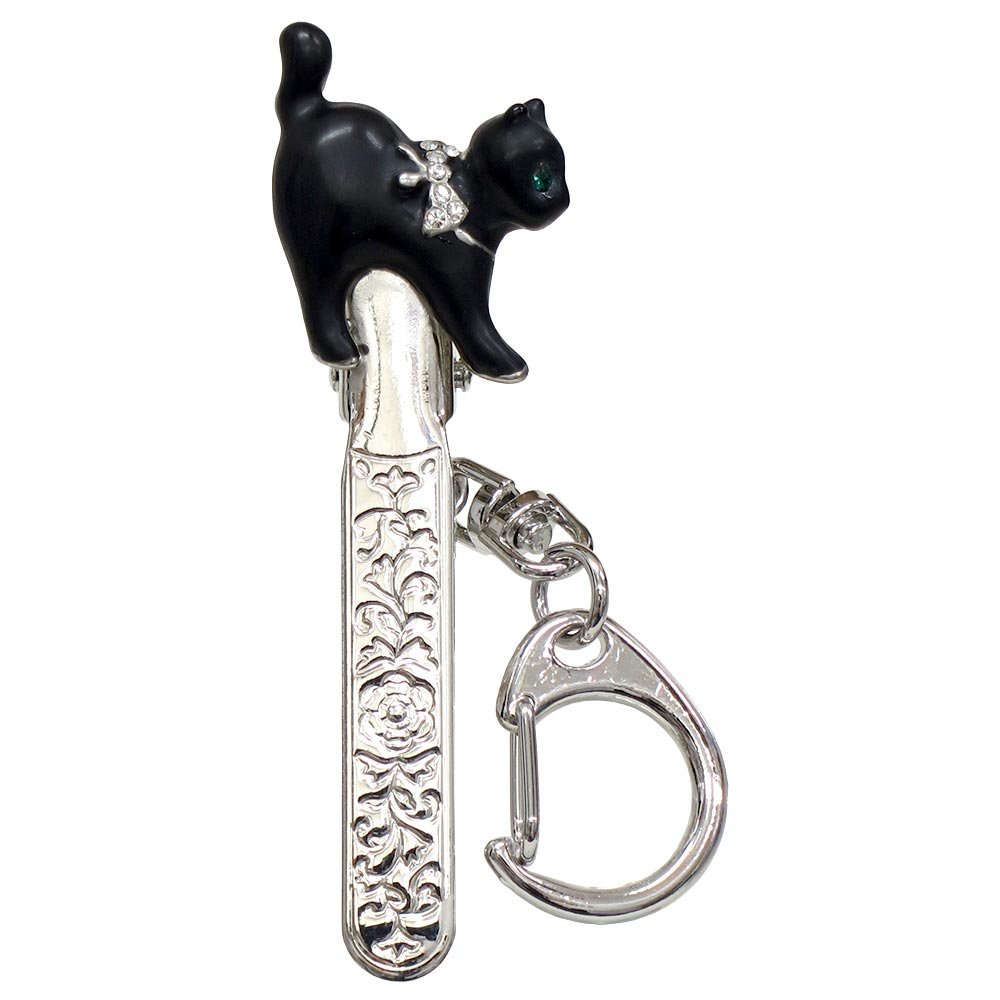 Amazon.co.jp: アクセサリー キークリップ 猫モチーフ【159-32