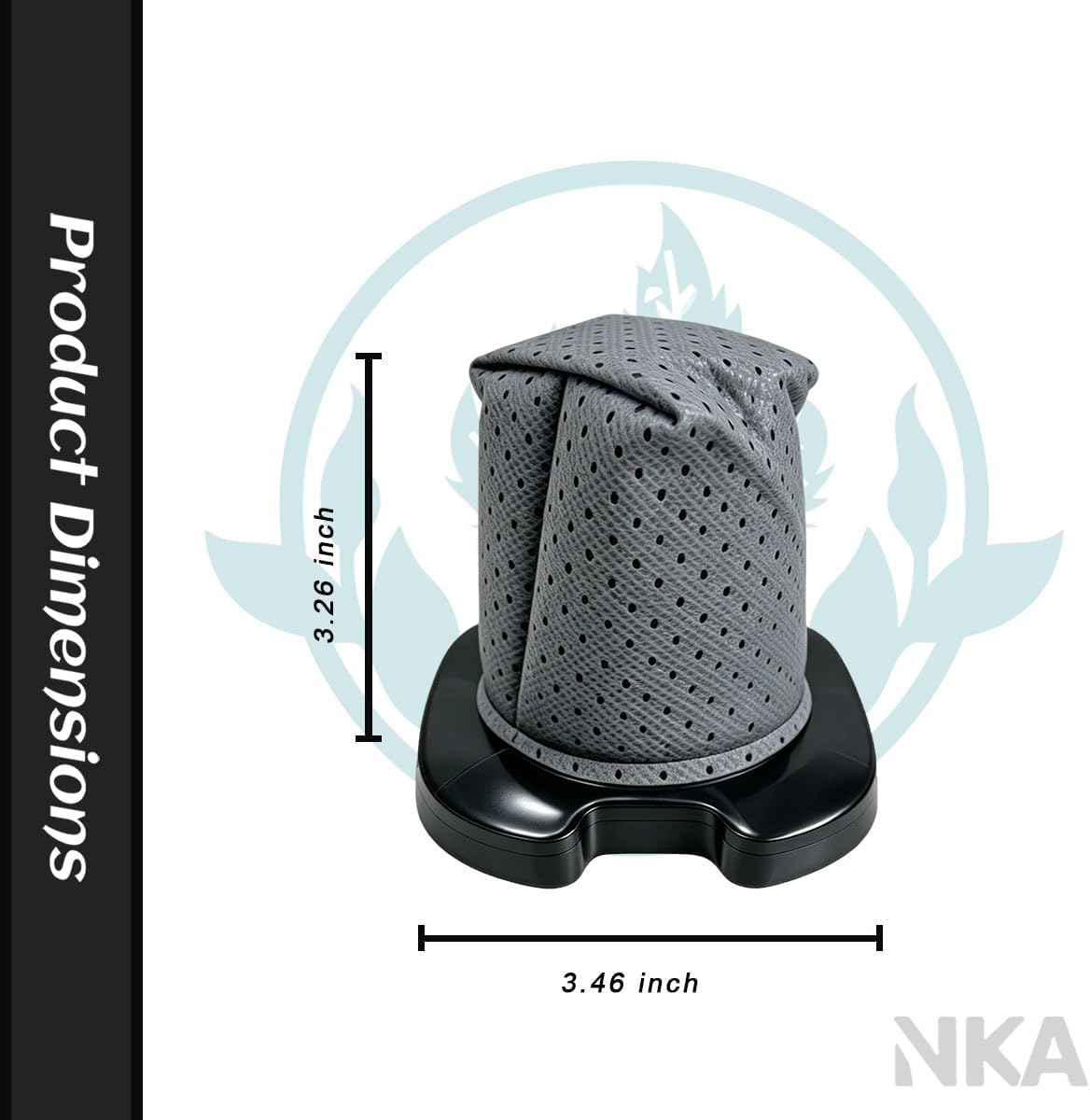 NKA XDCFCH700 Replacement Filter for Shark Cyclone PET Handheld Vac, 6‑Pack image 2