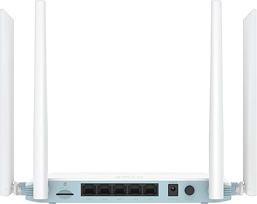D-Link G403/E Eagle PRO AI N300 Smart Router ( Download bis — šoninis vaizdas