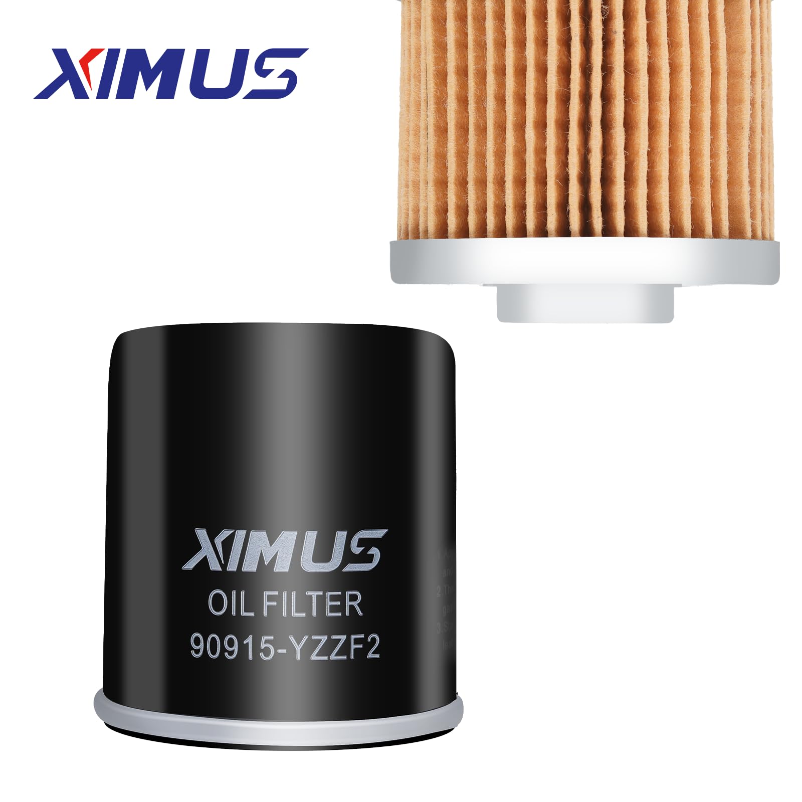 XIMUS 90915-YZZF2 Engine Oil Filter Compatible with Toyota Corolla
