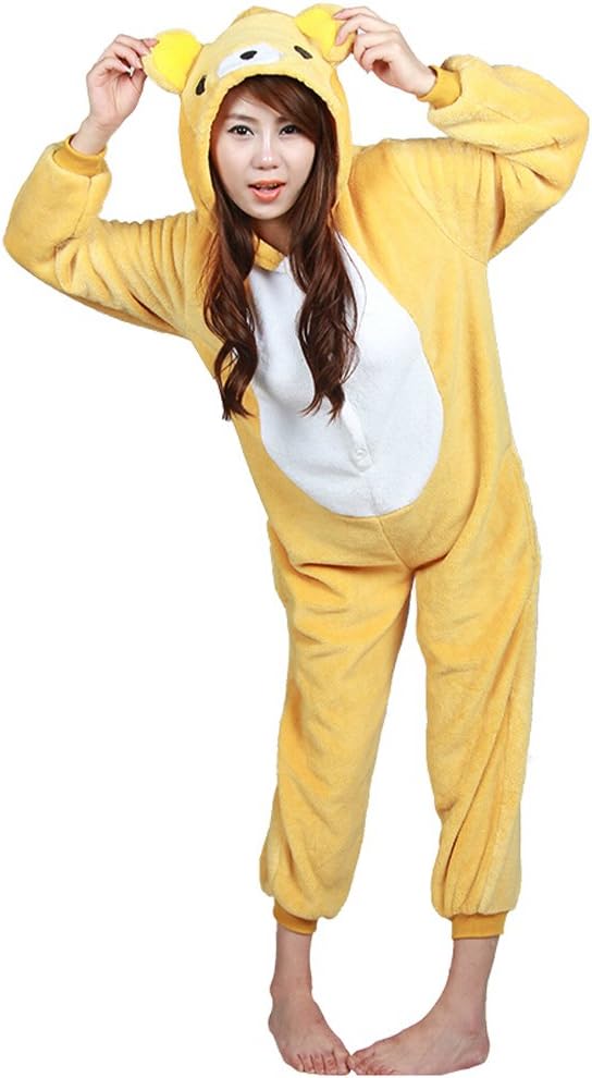 Triline Kigurumi Pajamas Kuma Onesie Size/L