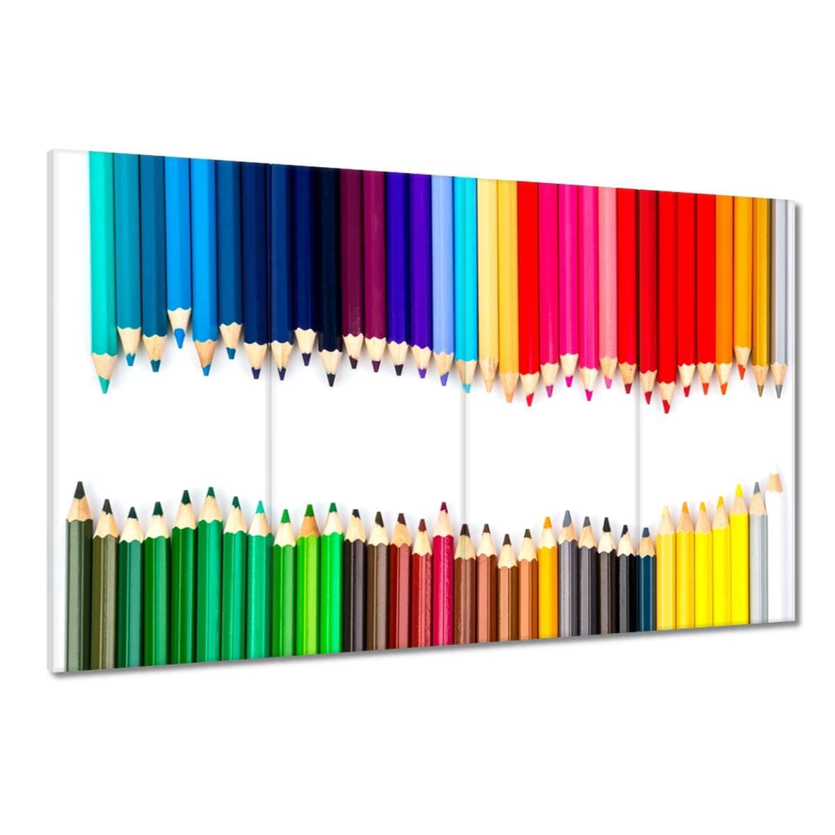 Peinture imprimée sur toile Décoration murale 120 x 80 cm Thème pour une salle de classe de maternelle N° H8169M_PC4A