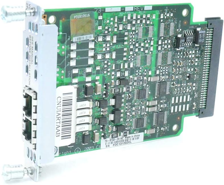 Cisco VIC2-2FXO 2PORT VOICE INTERFACE CARD
