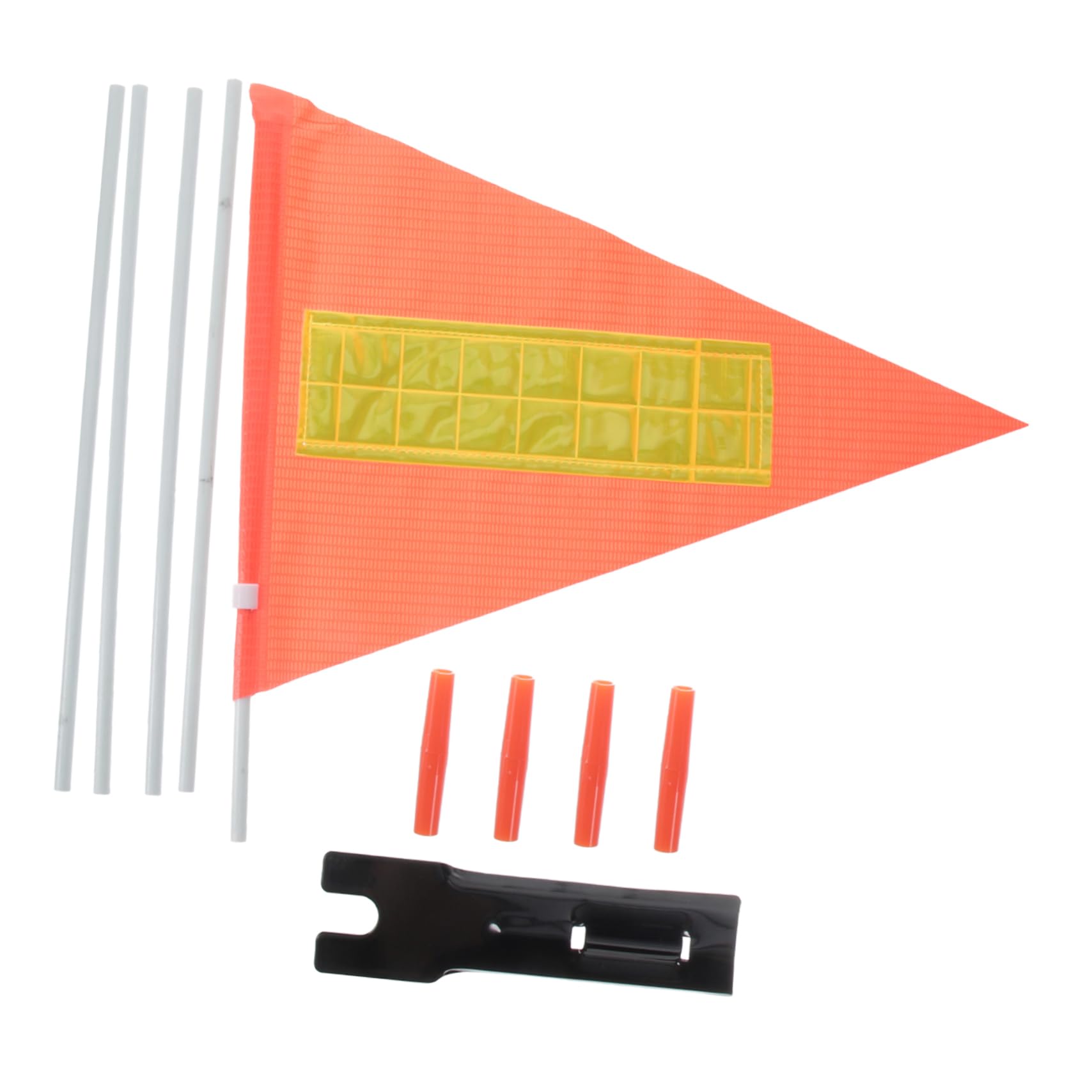 FUNOMOCYA Bike Supplies Fiberglass Flag Pole Cycling Flag Lightweight Easy to Install Store