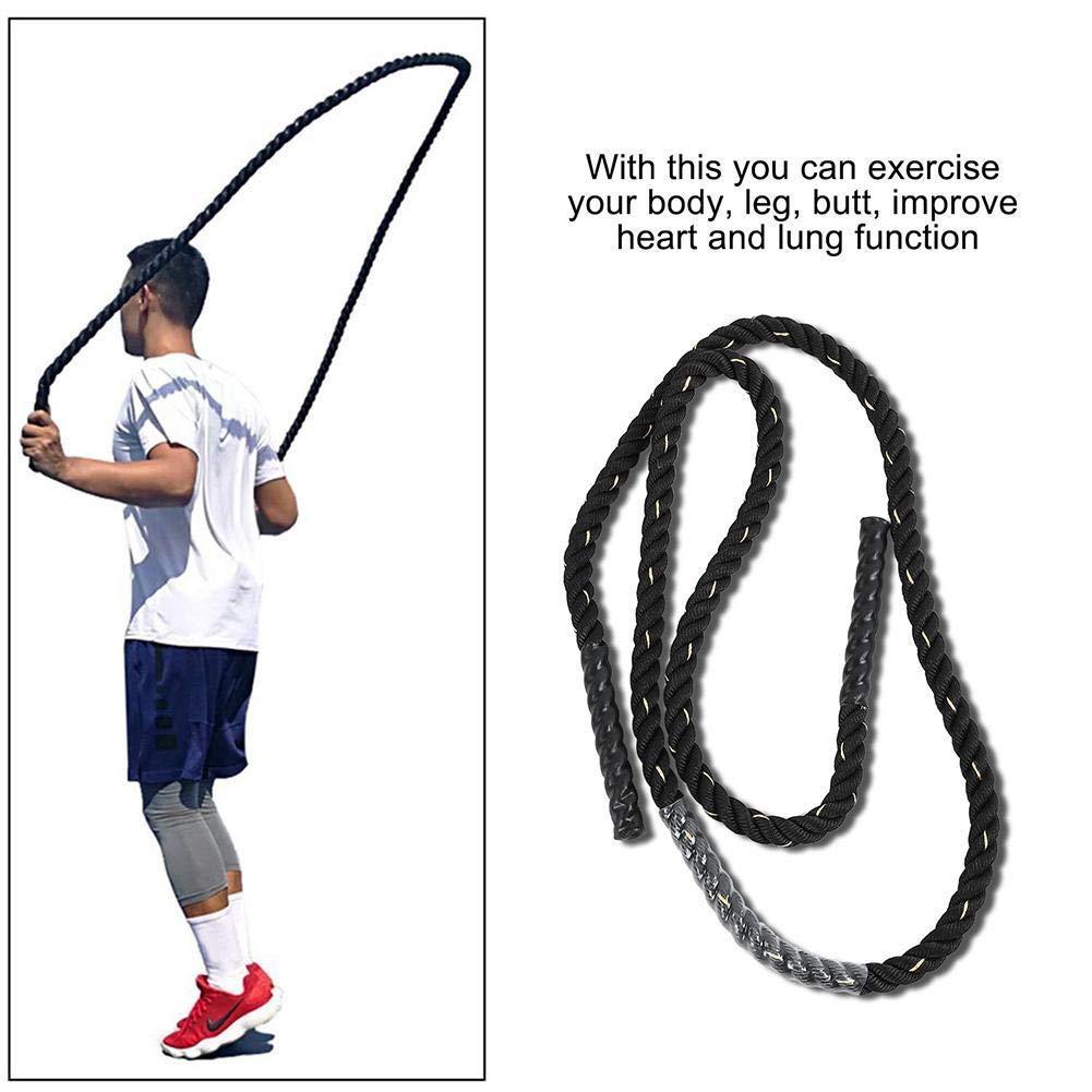 Sports Rope, Training Weight Jump Rope Allenamento fitness per arti marziali, Sanda, Muay Thai, Boxe, combattimento e combattimento Allenamento fisico