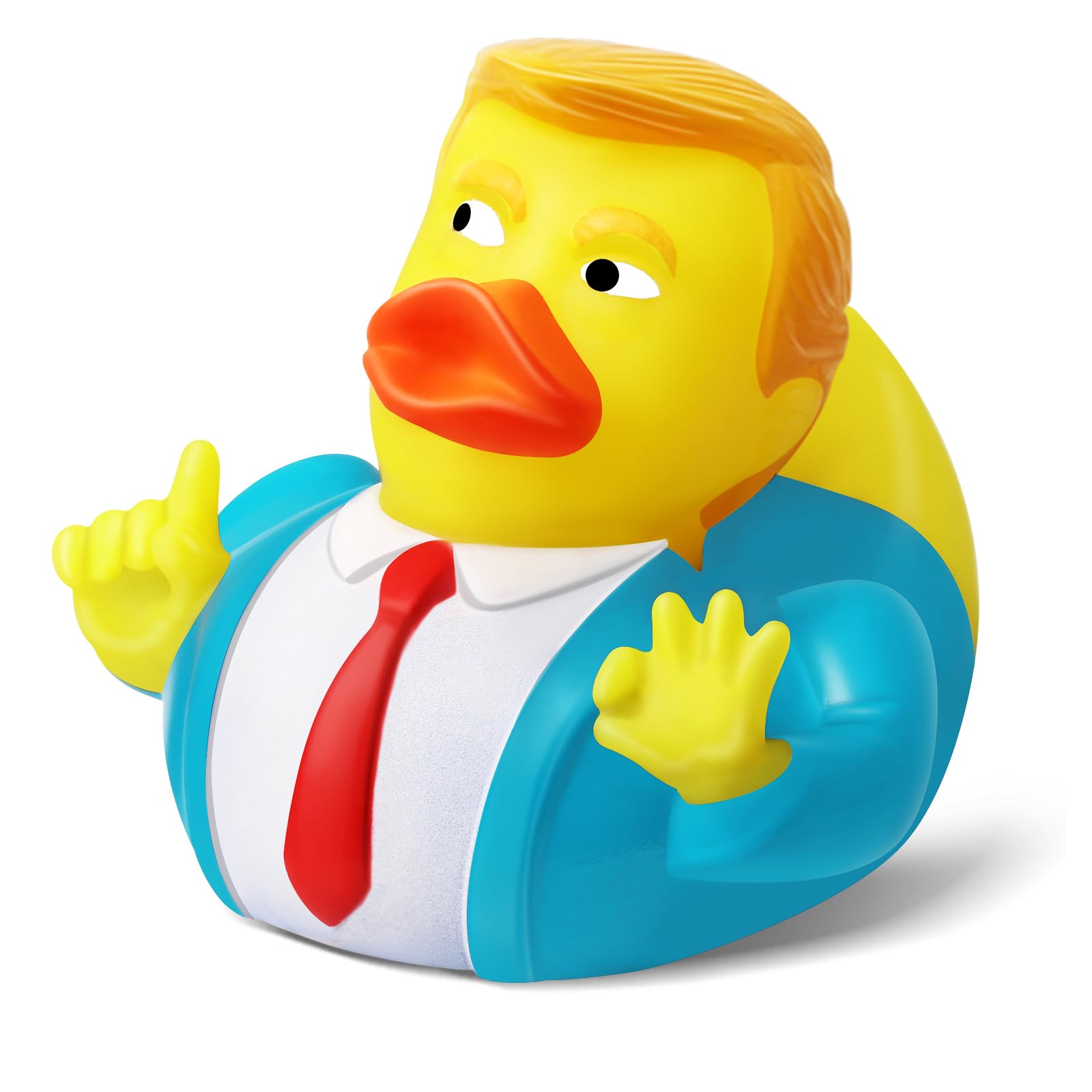 Large Donald Trump Rubber Duck, 3.5 inch Trump Duck for Jeep Ducking, Jeep Duck Bath Toy for Trump Election, Trump 2025 Gifts for Kids Adults Car Dashboard Decorations