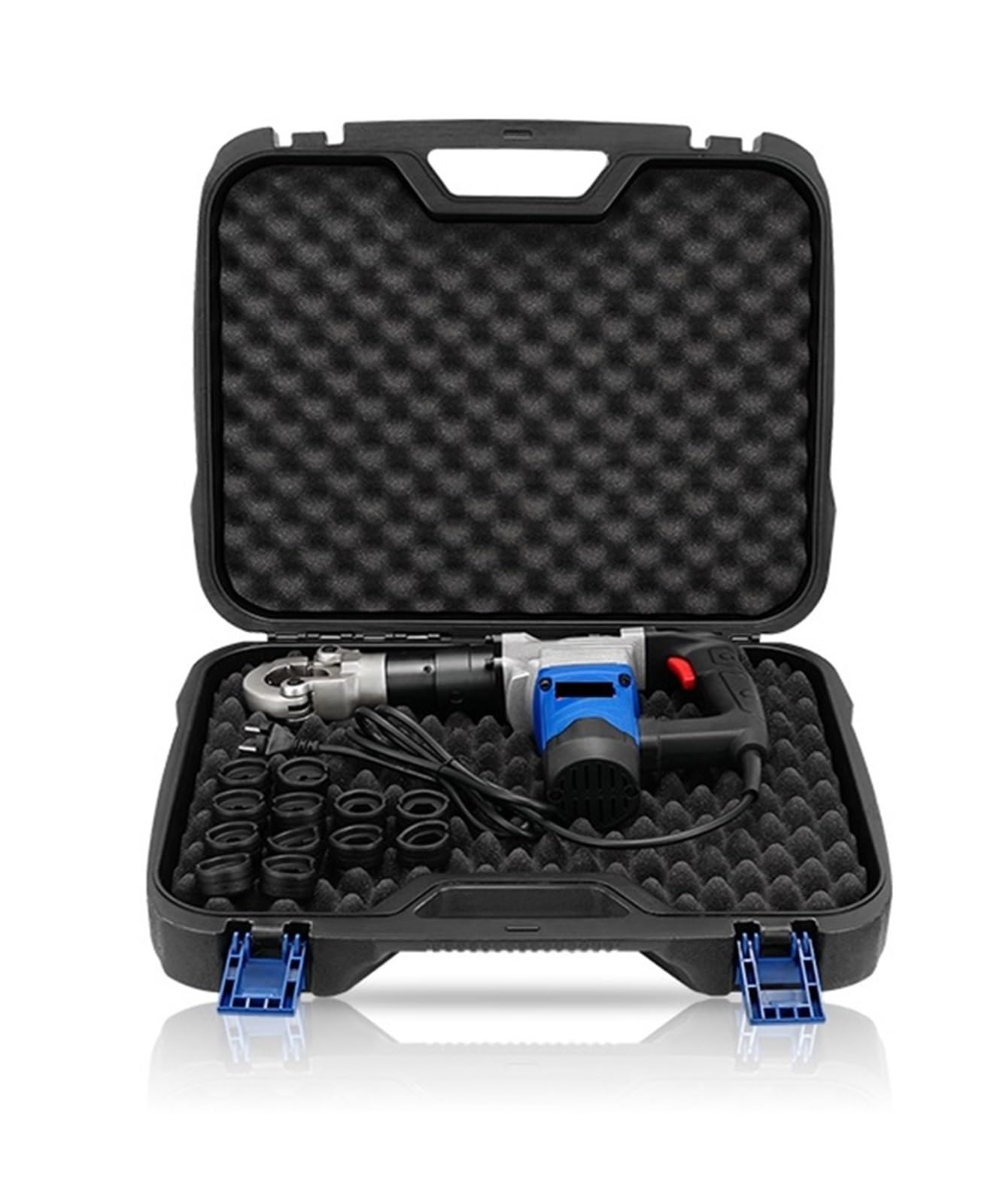 in-line Electric Power Hydraulic Pex Pipe Aluminum Plastic Pipe Tube Crimping Tool Stainless Steel Pipe Crimper for DIY Enthusiasts(Crimping 10-300mm2)
