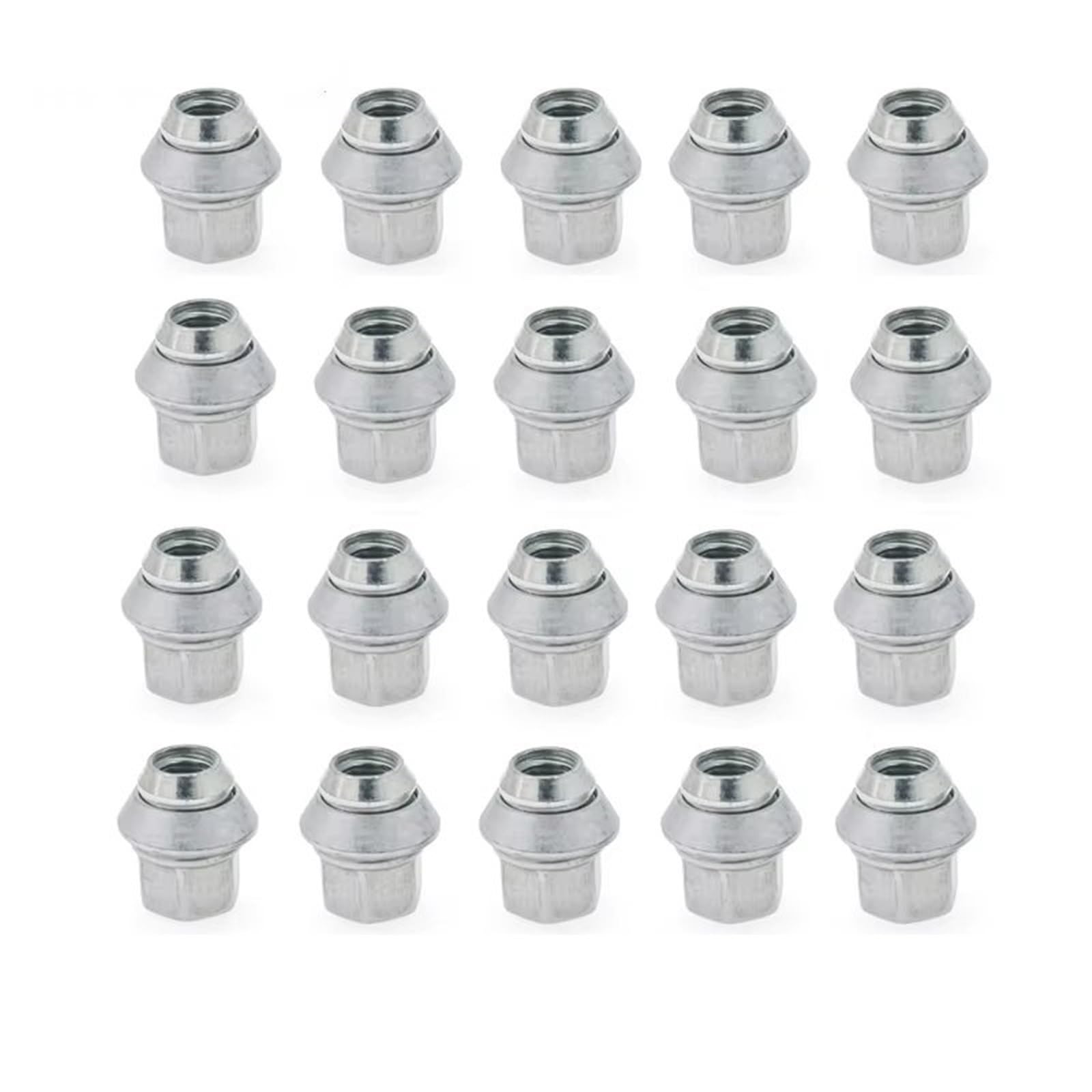 Bulloni ruota auto Compatibile Con Ford Per Focus 1998-2018 Per Fiesta 1995-2012 Dadi Per Cerchi In Lega In Acciaio M12x1,5 Con Bullone Da 19 Mm