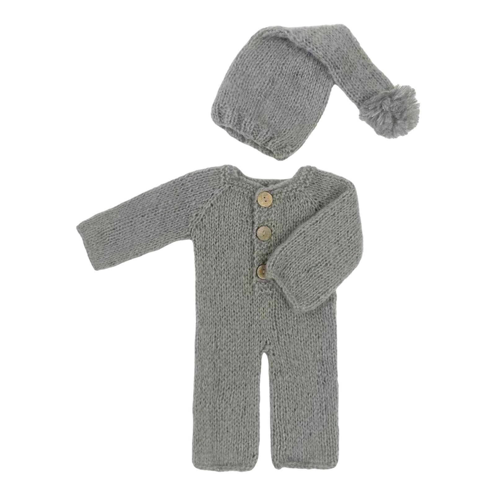 Atmungsaktive Kleidung Baby Strampler Overall mit elastischem langen Foto Kleidung Fotografie Requisiten Kostüme Outfit Kleinkind Fotografie Kleidung