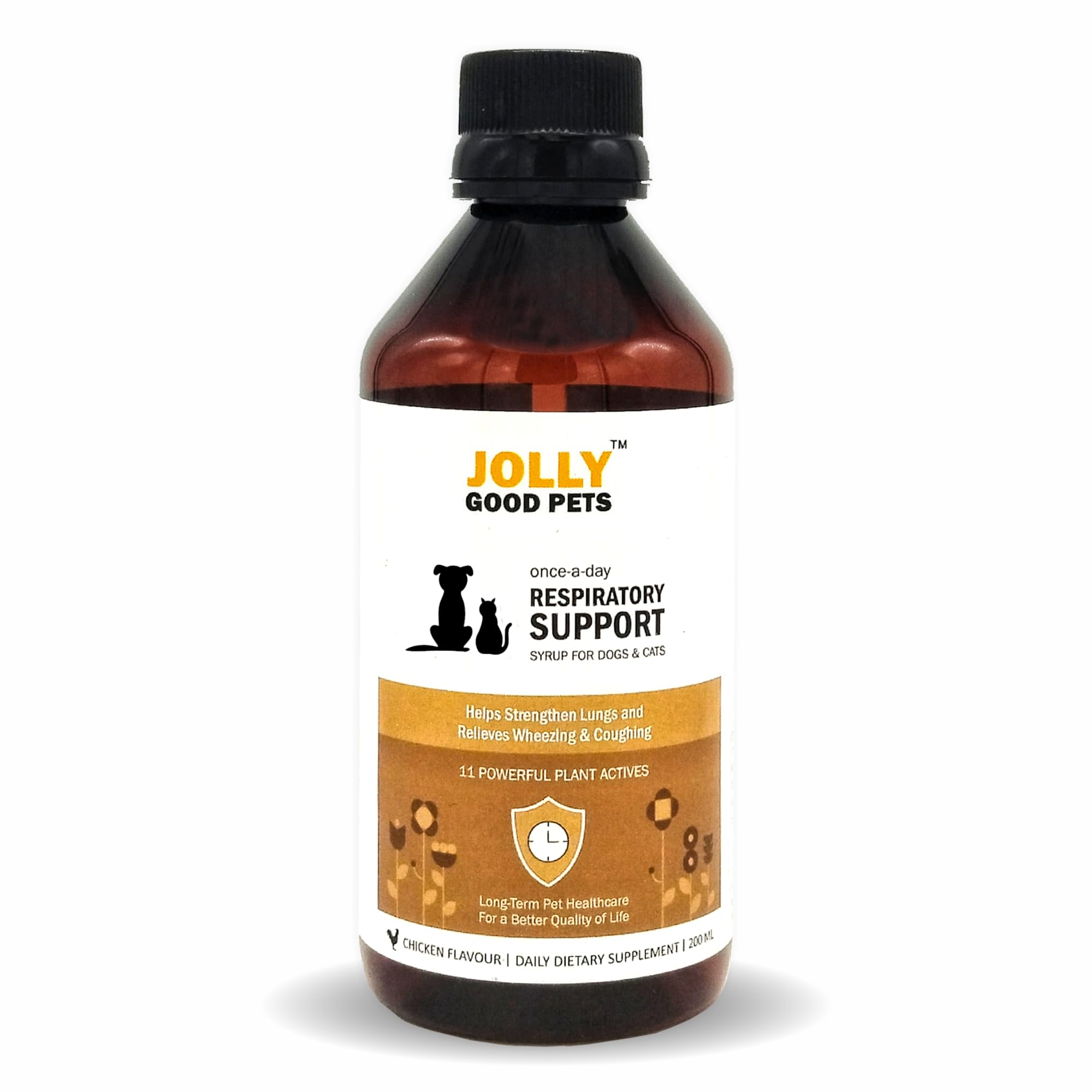 JOLLY GOOD PETS Respiratory Support Syrup Supplement (200 ml) for Dogs & Cats I Helps Maintain Healthy Breathing Conditions I 100% Plant Actives (B0CQM9JWSG) Amazon Price History, Amazon Price Tracker