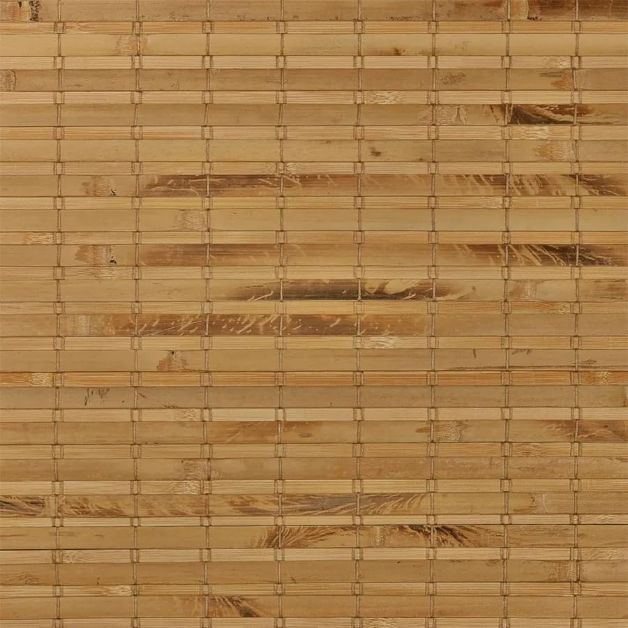 SelectBlinds Classic Cordless Woven Wood Shades – Natural Elegance with Modern Functionality – Any Size 20-72” W x 24-72”, 4 Color Choices, Inside or Outside Mount (Primrose)