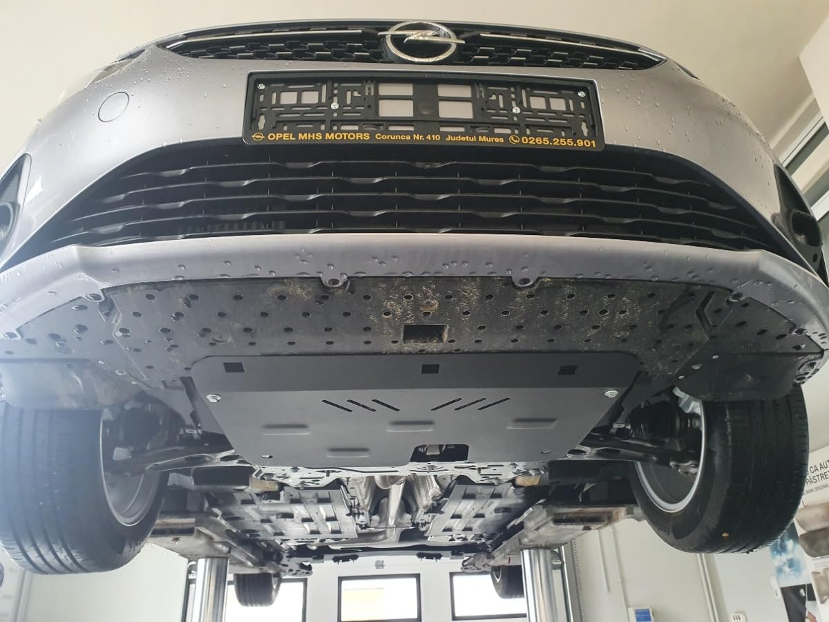 Protezione motore in metallo compatibile con Peugeot 208.