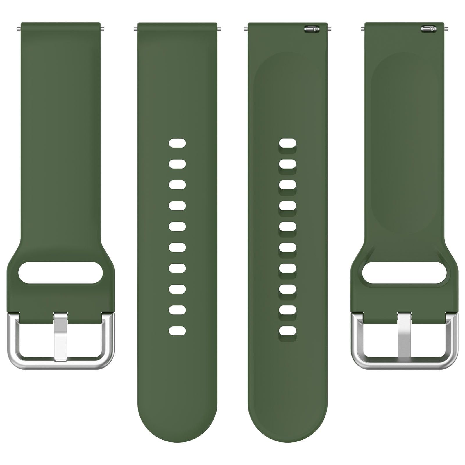 Cinturino In Silicone Per Amazfit Active 2 – Impermeabile, Traspirante, Adatto A Polsi 150-220 Mm