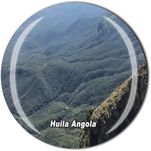 Huila Angola Fridge Magnet Crystal Tourist Souvenir Gift Collection Refrigerator Magnetic Sticker