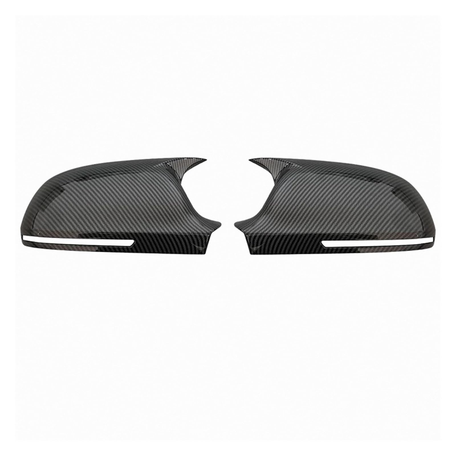 Bouchons rétroviseur Audi A4 A3 A5 aspect carbone finition premium - 7