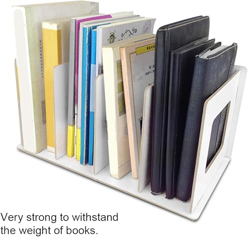 Miniatura 7 de Estantería para libros, muebles para el hogar, estantería para niños (blanco cálido)