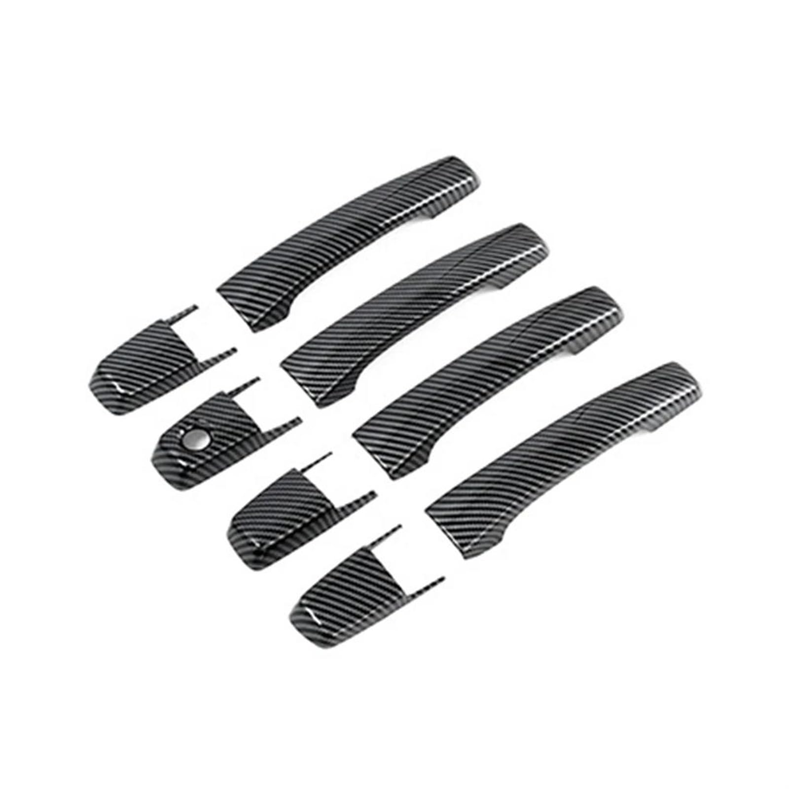 HJKDSZ Car Door Handle Cap Decorative Outer Cover Shell for Mitsubishi for Pajero 2007-2019