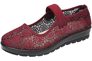 Breathable Soft-Soled Granny-Walk Flats: Mary Jane Flats Elegance Redefined