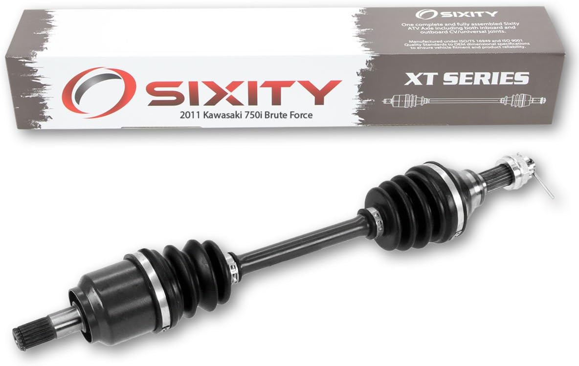 Sixity XT Front Right Axle compatible with Kawasaki Brute Force 750i 2011 - KVF750DBF 4X4