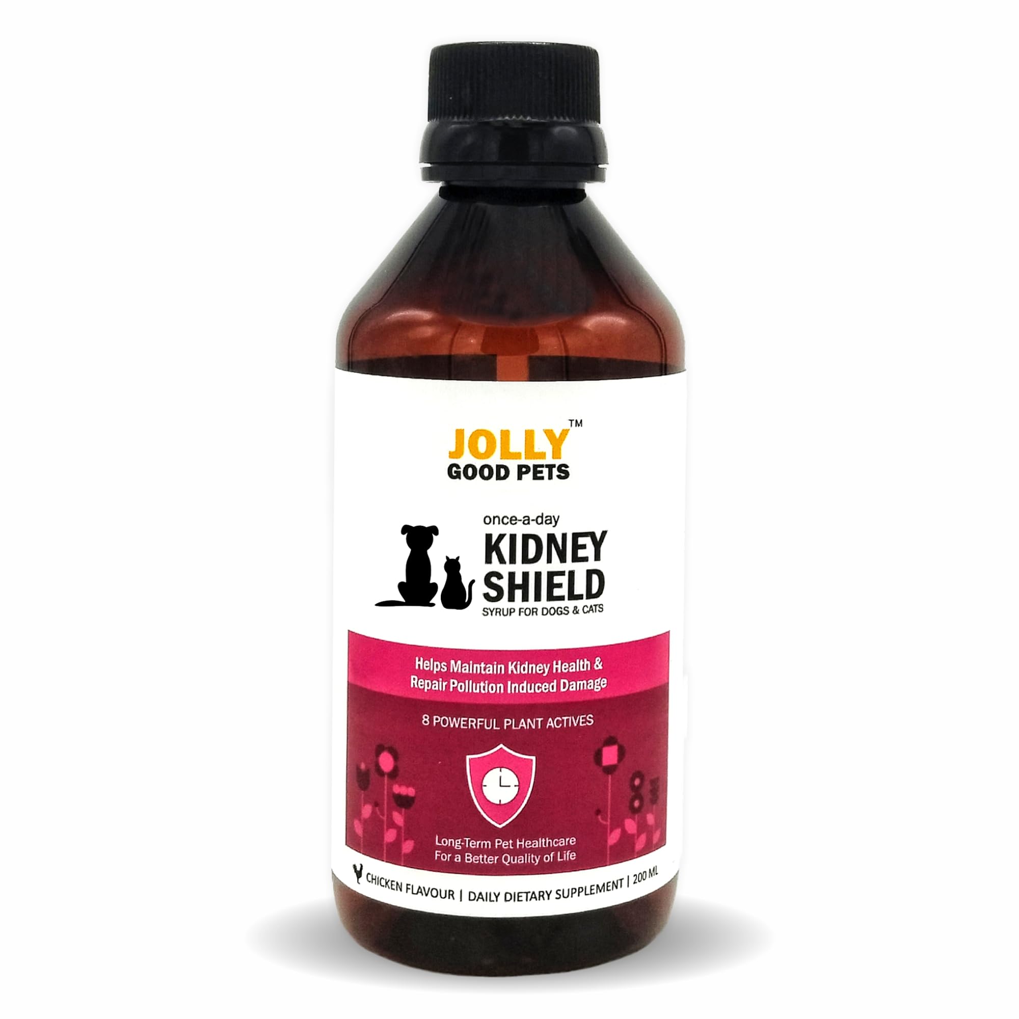 See full amazon price history chart for JOLLY GOOD PETS Kidney Shield Syrup Supplement (200 ml) for Dogs & Cats I Detoxifies Kidney & Improves Renal Function I 100% Plant Actives JOLLY GOOD PETS Kidney Shield Syrup Supplement (200 ml) for Dogs & Cats I Detoxifies Kidney & Improves Renal Function I 100% Plant Actives (B0CPGH8RY5) Amazon Price History, Amazon Price Tracker