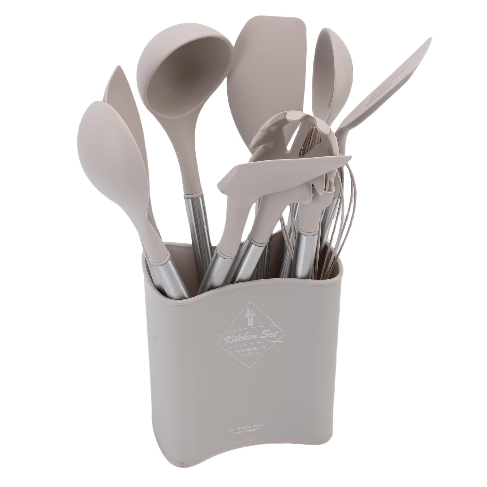CHICIRIS Set di Utensili da con Silicone Resistente Al Calore
