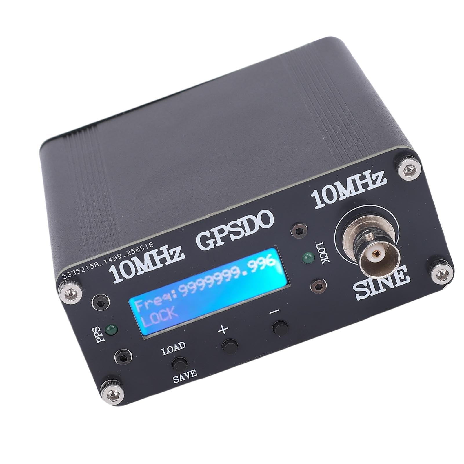 Topiky GPSDO GPS Disciplined Oscillator 10 MHz GPS OXCO Disciplined Clock für Audio-Decoder-Instrumentenfrequenzmesser