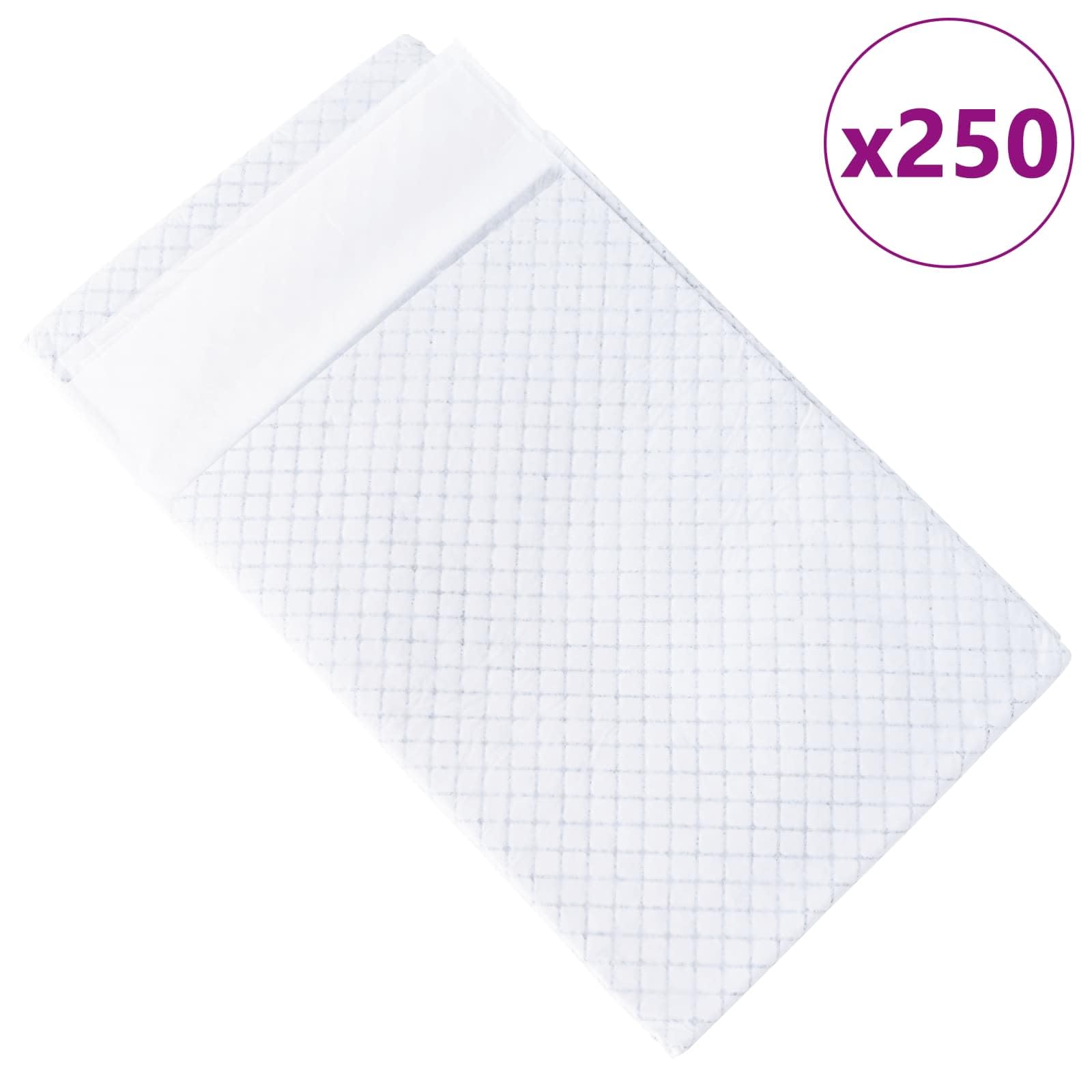 Lot de 300 tapis de dressage en tissu non tissé pour animaux de compagnie | Design à 5 couches, super absorbant, bords anti-fuite, pour cage et sol