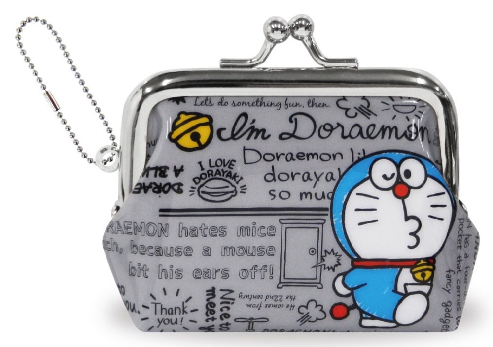 Amazon.co.jp: ドラえもん 財布 がま口 Im DORAEMON ロゴ柄 RM