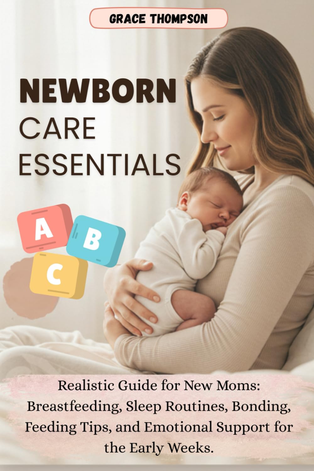 NEWBORN CARE ESSENTIALS: Realistic Guide for New Moms: Breastfeeding, Sleep Routines, Bonding, Feeding Tips, and Emotional Support for the Early Weeks