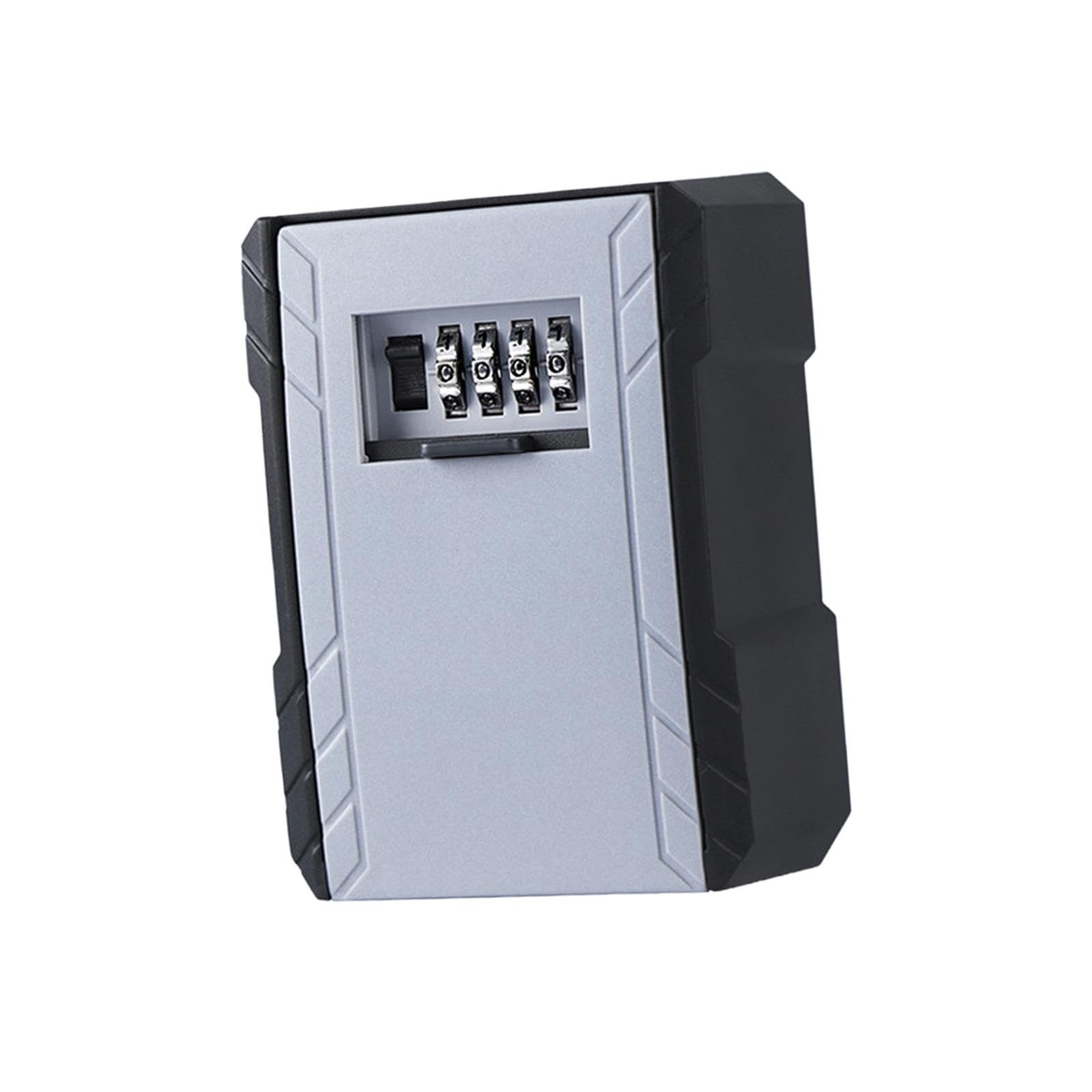 MERISHOPP Lock Box for Keys with Code Spare Key Storage Box for Hotel Outside Realtors Grey-image-14