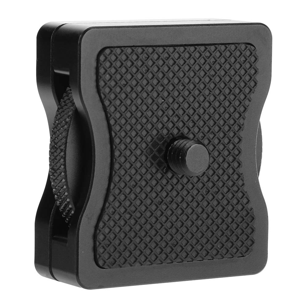 Camera Quick Release Plate Height Riser Adaptor Block,Aluminium Alloy 1/4 Mount DSLR Stabilizers