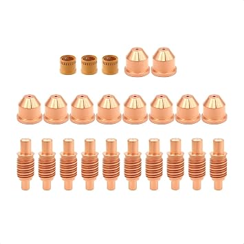 23pcs PLAXCON LC125M Tip BK14300-11 Electrode BK14300-1 Swirl BK14300-13 fit Lincoln LC125M Torch Flexcut 125 Cutter Consumables