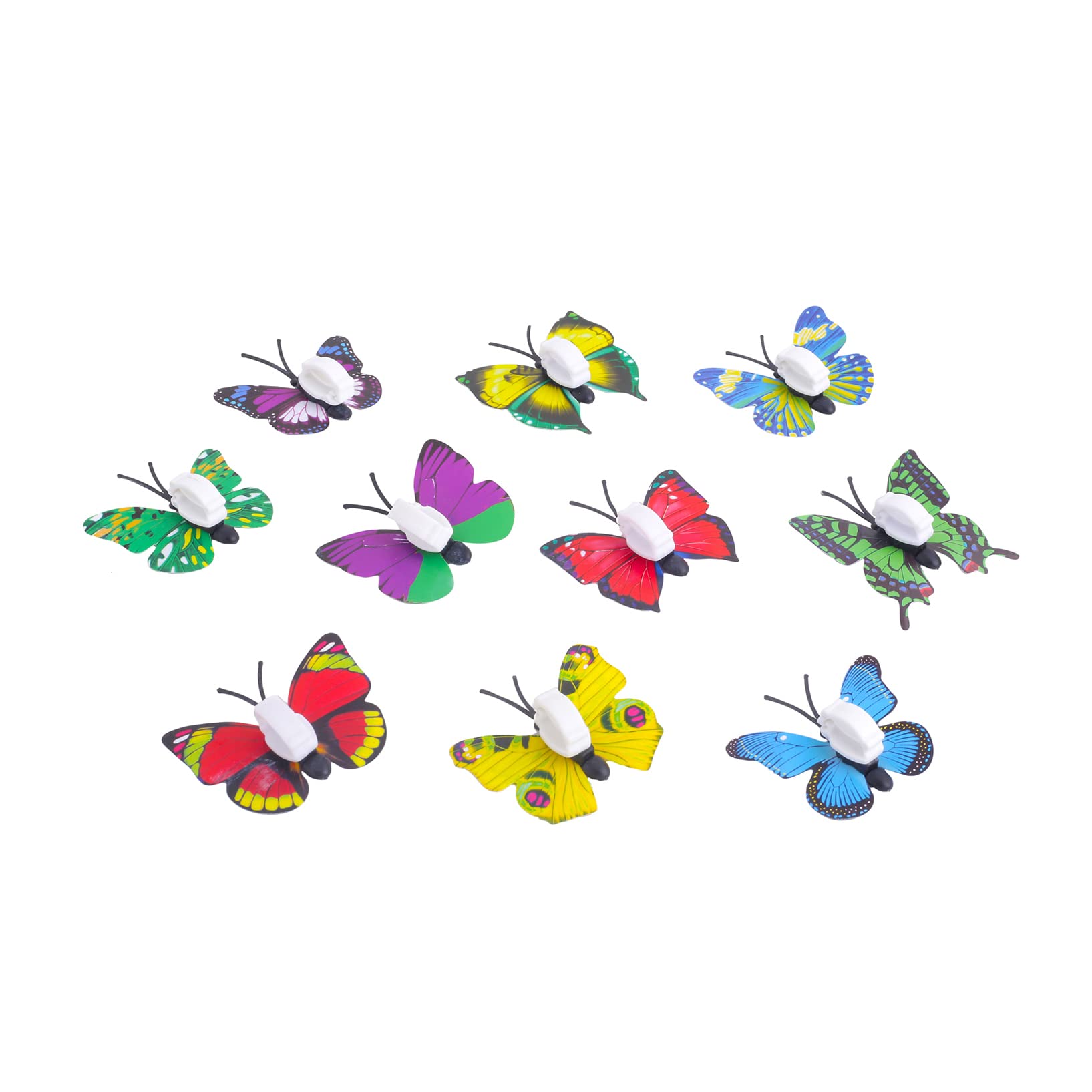 Butterfly Shoe Charms 8-Pack Sneakers Decoration Accessories