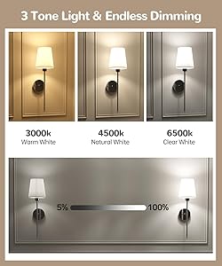 CASGAL Battery Operated Wall Sconce Set of 2,Rechargeable Wall Lights with Dimmable Detachable Bulbs and Remote,15 Colors Wireless Wall Lamps for Bedroom Living Room Hallway,Nickel(2 Pack)