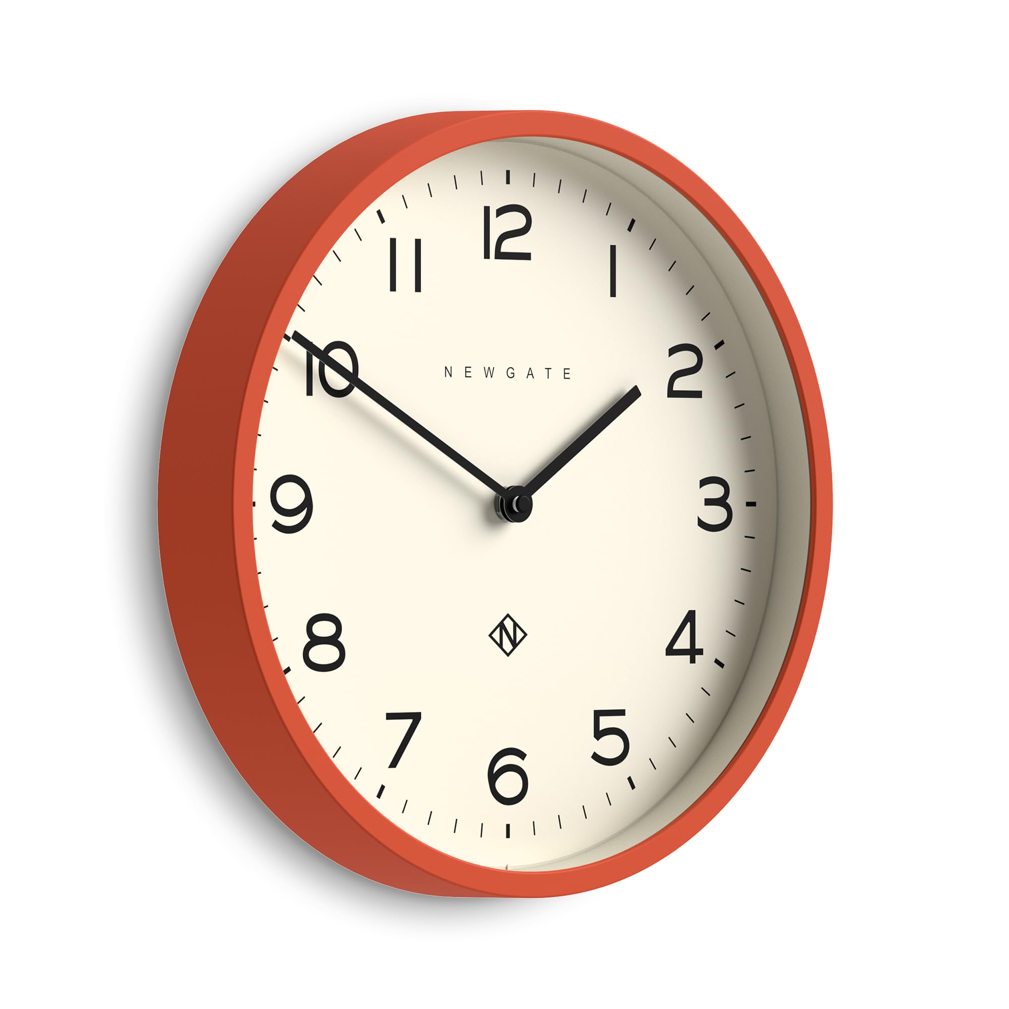 NEWGATE® Number Four Echo wall clock, Orange, 30 x 30 x 4.5 cm - Image 2