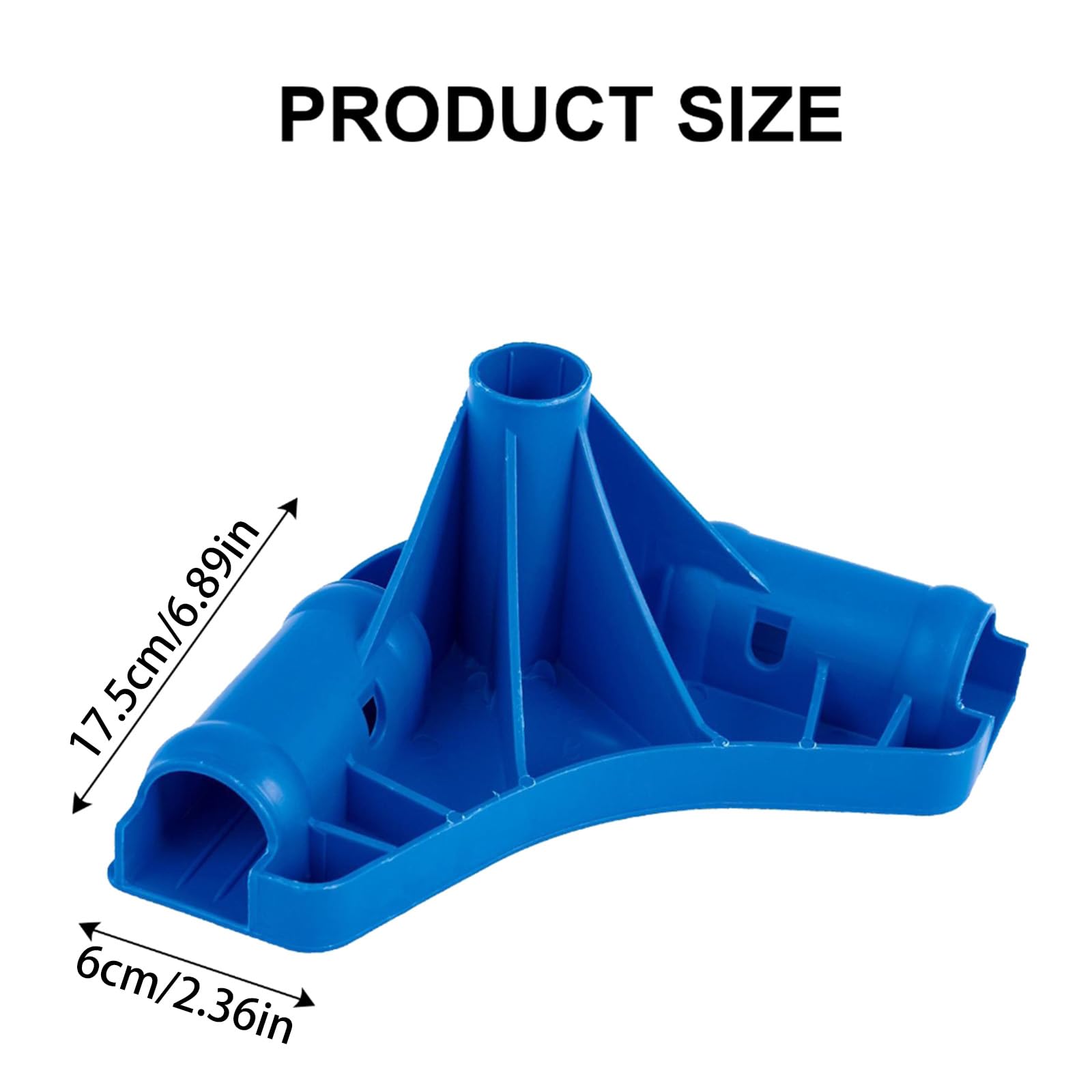 Cadre de piscine - Raccord d'angle - Support d'angle - Texture ABS - Convient pour piscines