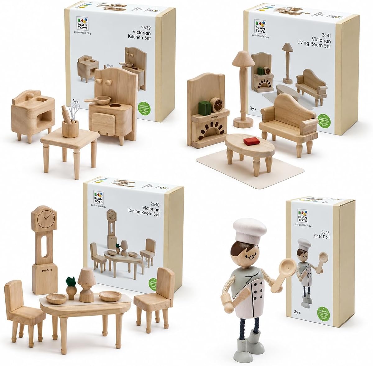 PlanToys Dollhouse Victorian