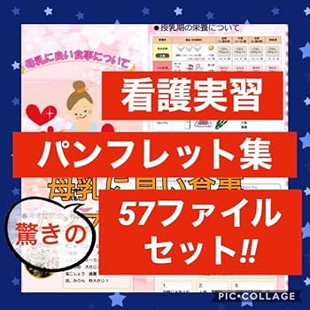 Amazon | 看護 実習 パンフレット 看護学生 看護学校 患者指導