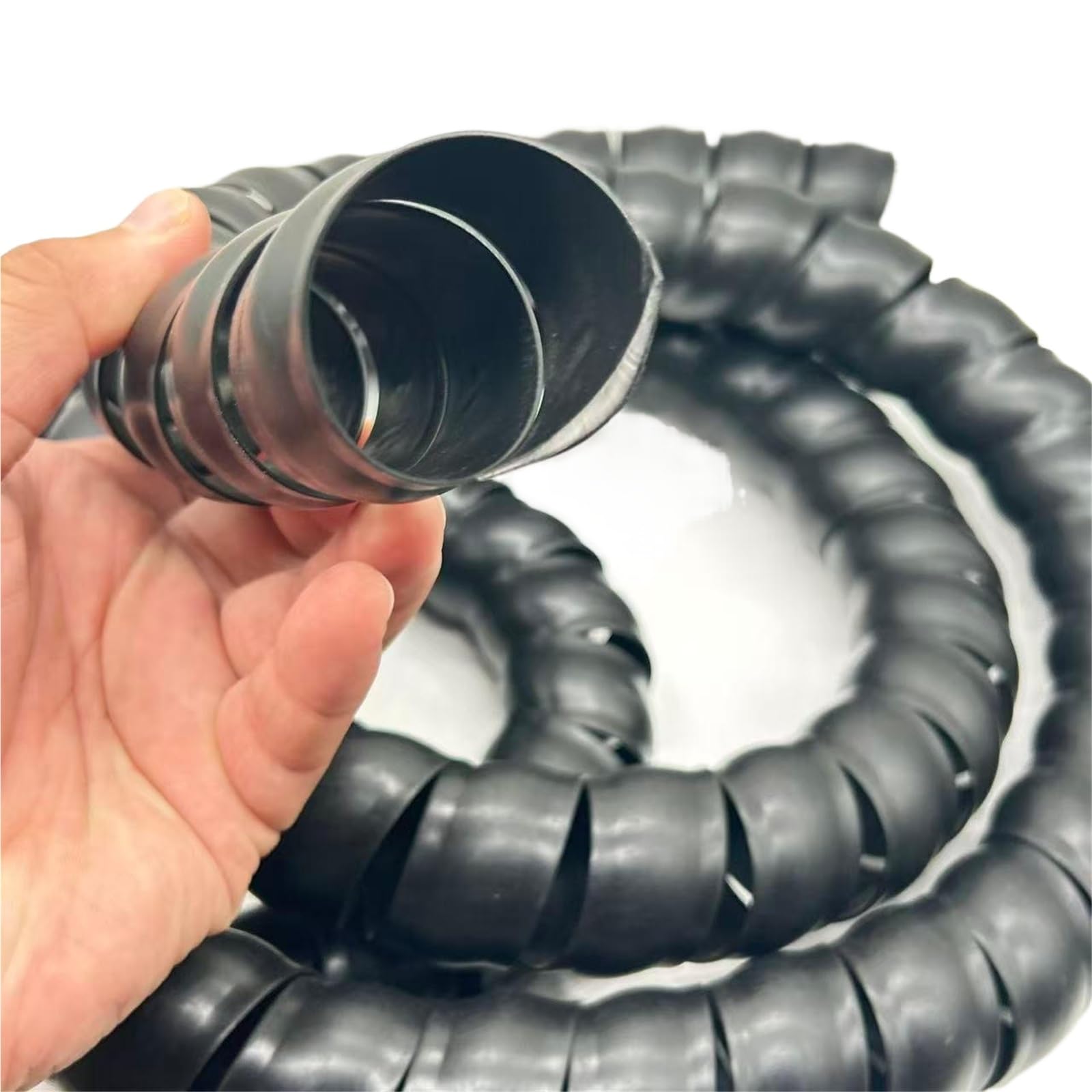 Tubo avvolgicavo a spirale da 5 metri, diametro interno da 8 mm a 16 mm, manicotto for la gestione dei cavi for l'organizzazione della protezione dei cavi(ID 30mm)