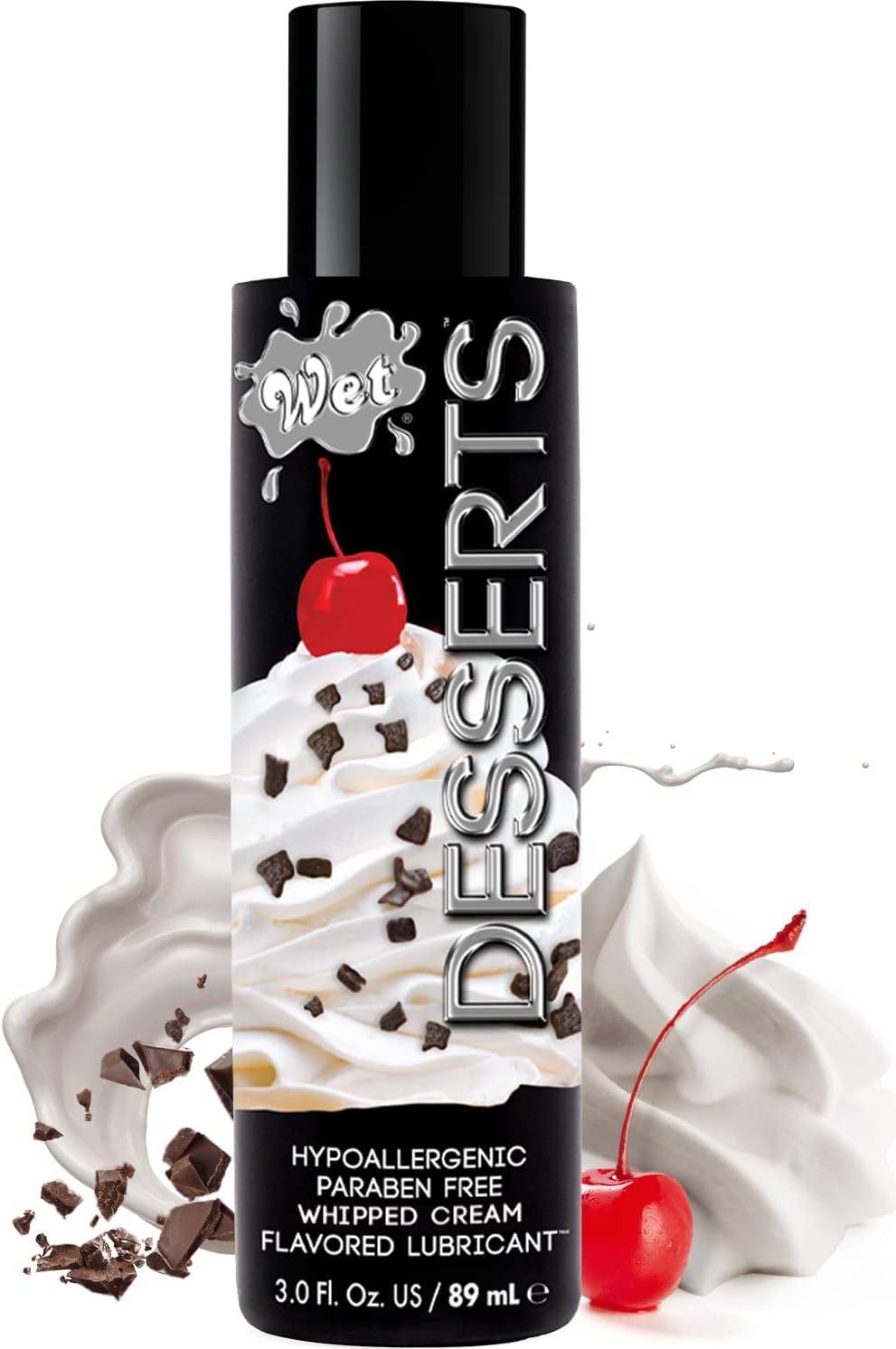 Wet Desserts Whipped Cream Flavored Tasty Lube 3 FL Oz