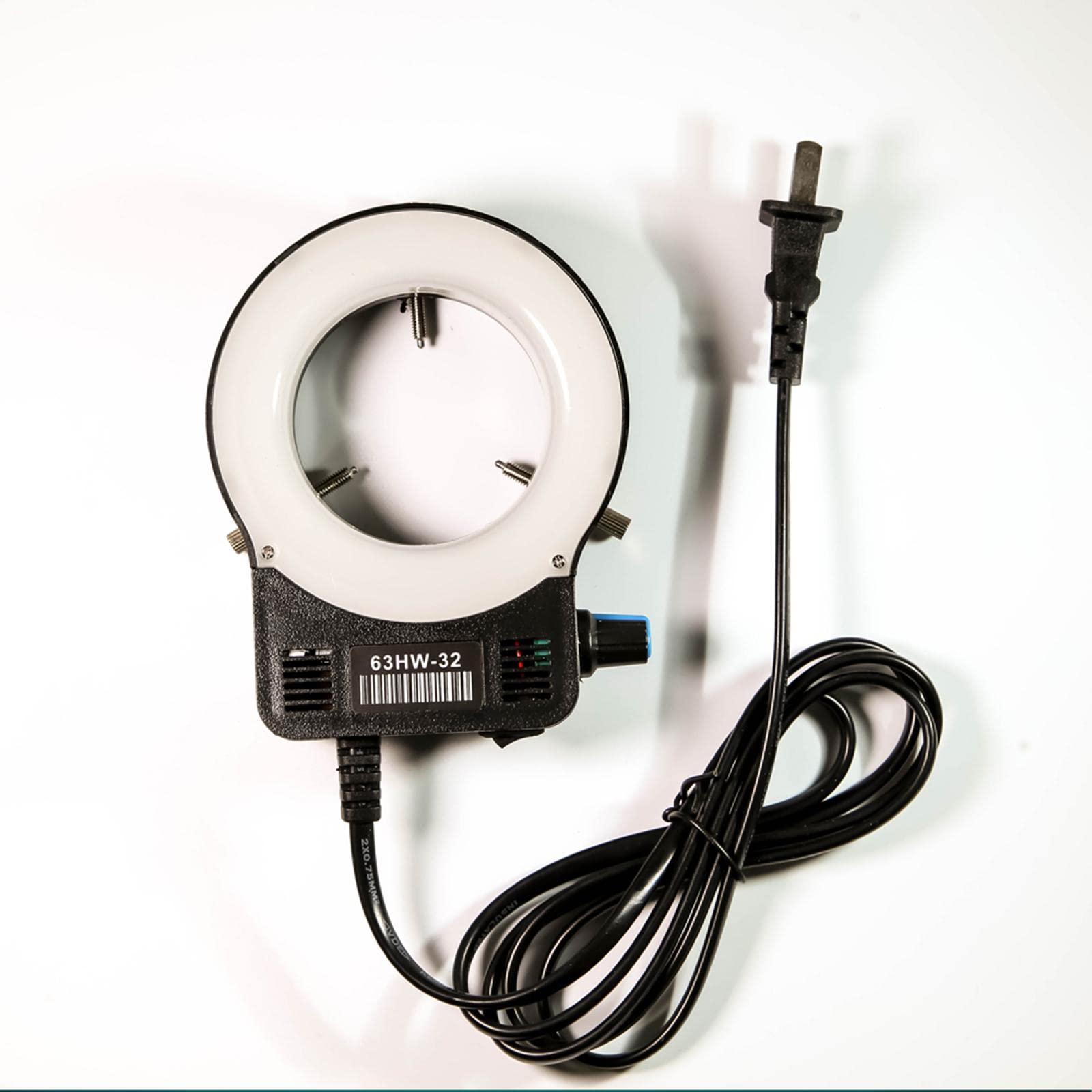 CALANDIS Microscope Camera 32 Led Ring Light Lamp Adjustable 110 V Accessories Us