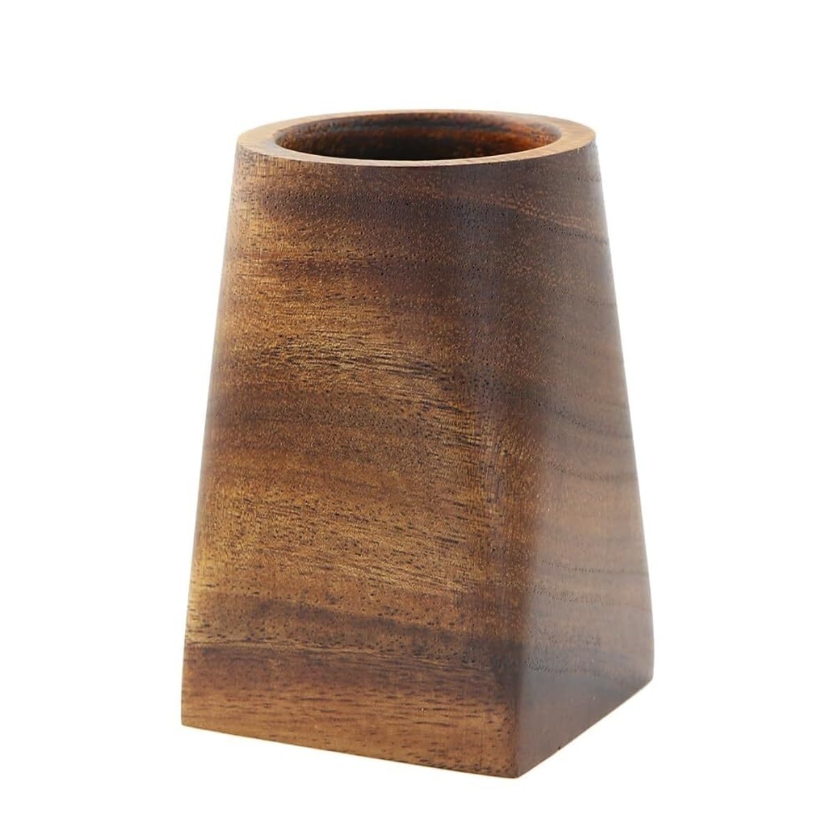 Stifteköcher Stifte Halter Holzstifthalter Walnussholz Stiftbehälter Schreibtischzubehör For Zuhause Schreibtisch-Organizer