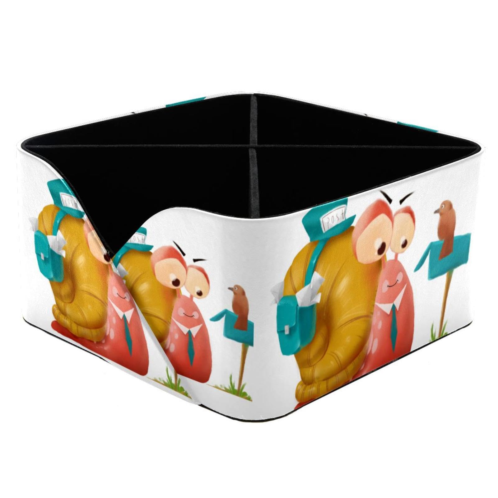 Pot à crayons escargot pour organiser votre bureau d'enfant ou coiffeuse
