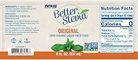 Vista 2 de Now Foods Better Stevia - Extracto líquido original, botella de 8 onzas (paquete de 2)
