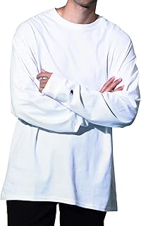 [チャンピオン] ロングスリーブTシャツ メンズ ワンポイントロゴ ベーシック 長袖 Tシャツ