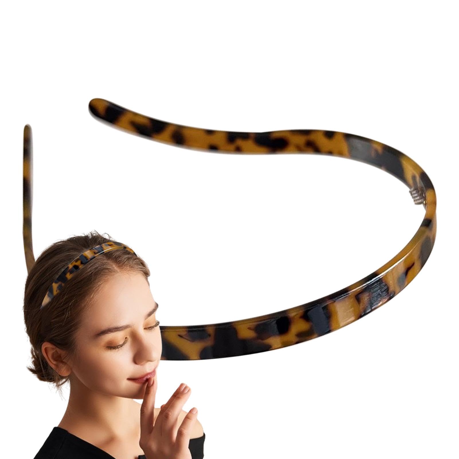 Hair Band for Eyewear, 2024 New Acetate Hair Band Designed for Eyewear, No Pressure, Headband Designed for Women's Eyewear