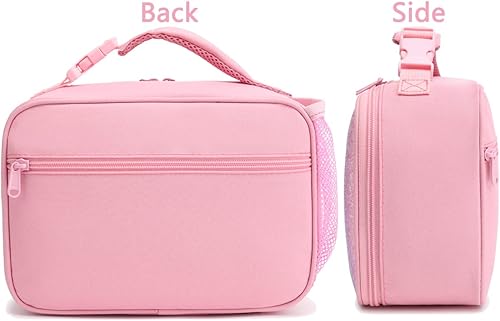 Miniatura 64 de FlowFly - FlowFly - Lonchera térmica para niños, minihielera suave para el regreso a clases, lonchera para niñas, niños, oso Oso,Negro -,negro con