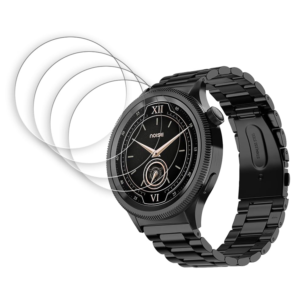 ARBAN Screen Protector for Smartwatch Noise Halo 2 1.43 inch (Pack-4 SMARTWATCH SCREEN PROTECTOR)