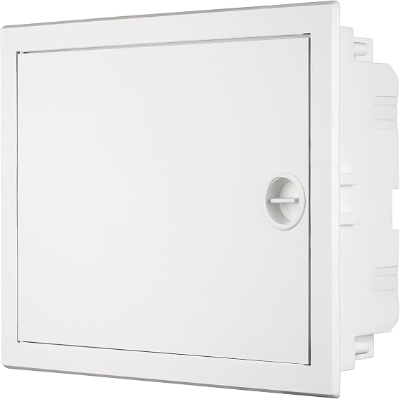 REV Ritter 0515501555 Small Distribution Board Flush-Mounted with Door Single-Row White
